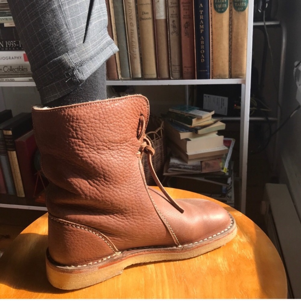 Danish Duckfeet Leather Boots